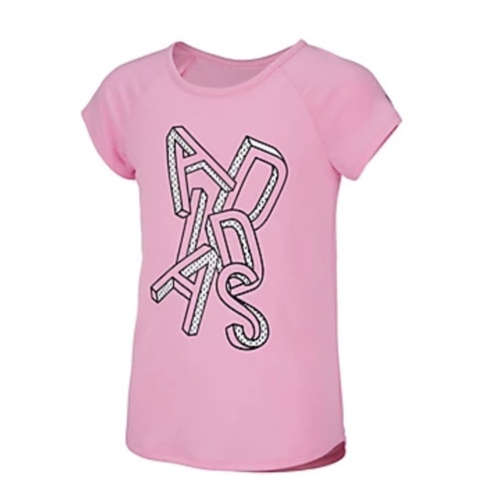 Girls Adidas Logo Graphic T-shirt